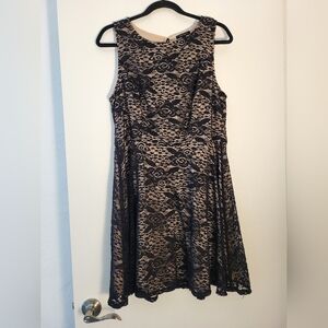 Elegant Black Lace Dress